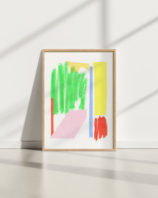 Het gangpad en de deur