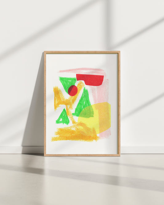 Opeens was 'ie er, de zon